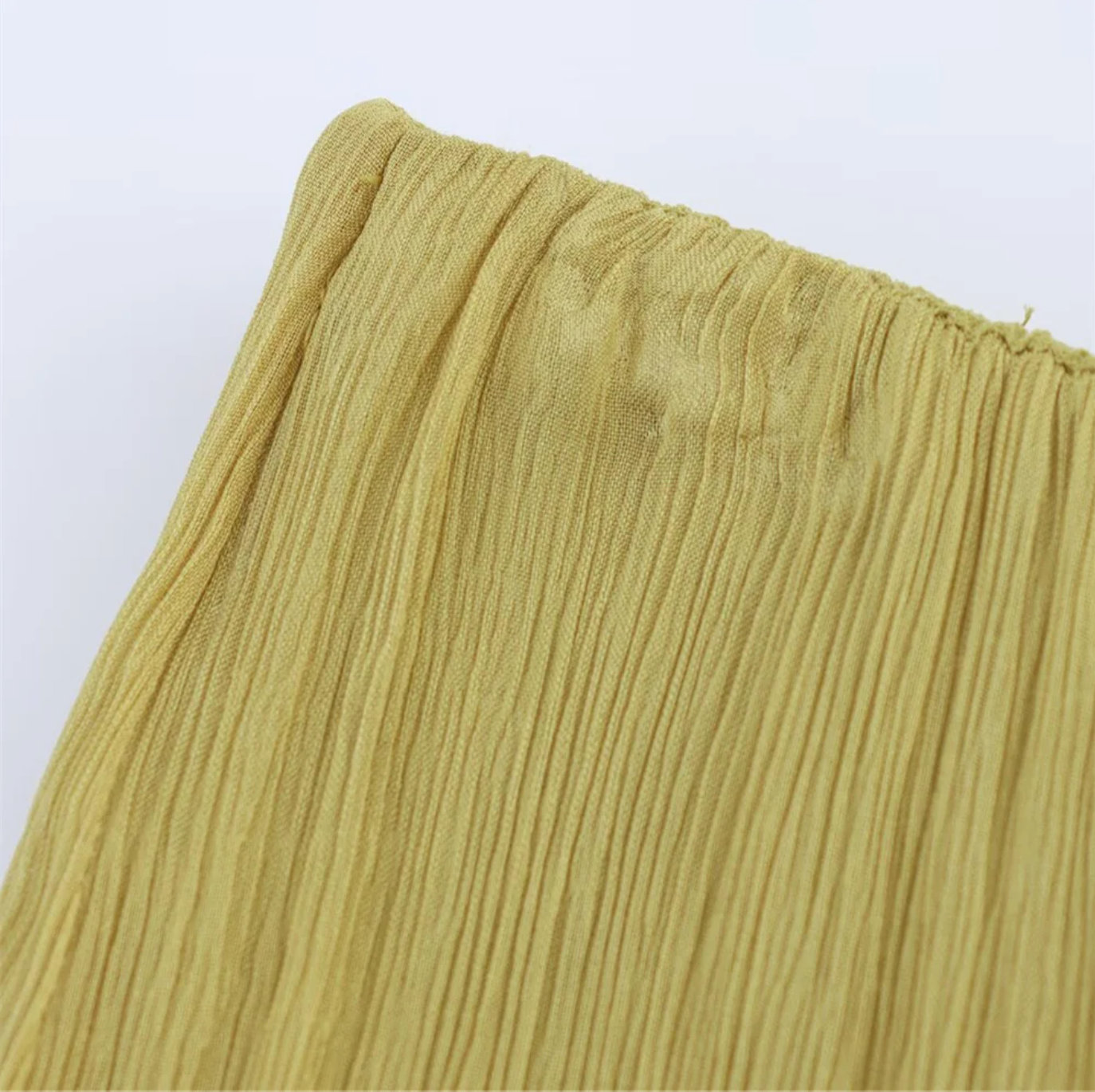 Women’s Ruffle Layer Skirt with Elastic Waistband
