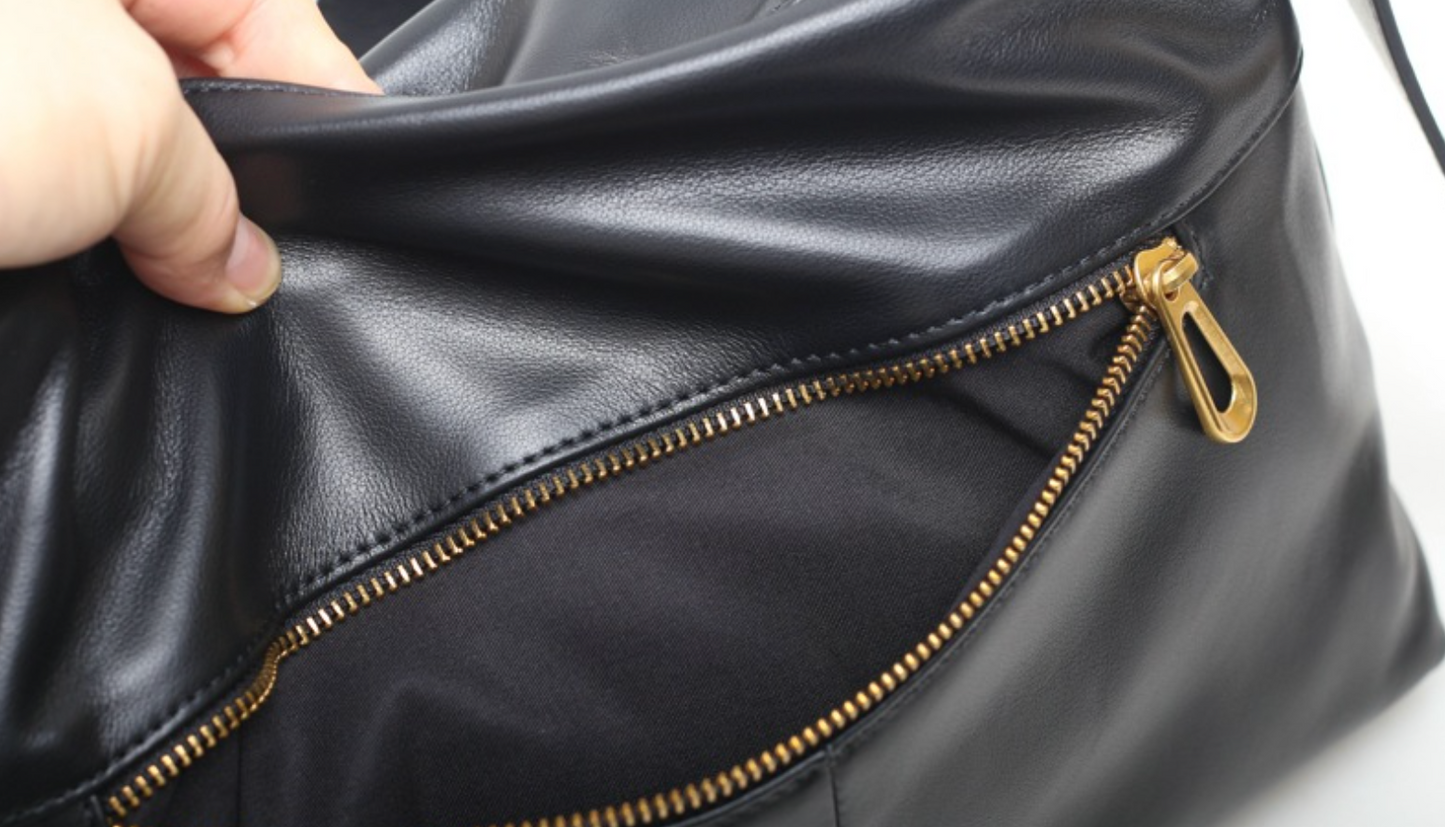 Women Leather Shoulder Bag Large Commuter Tote