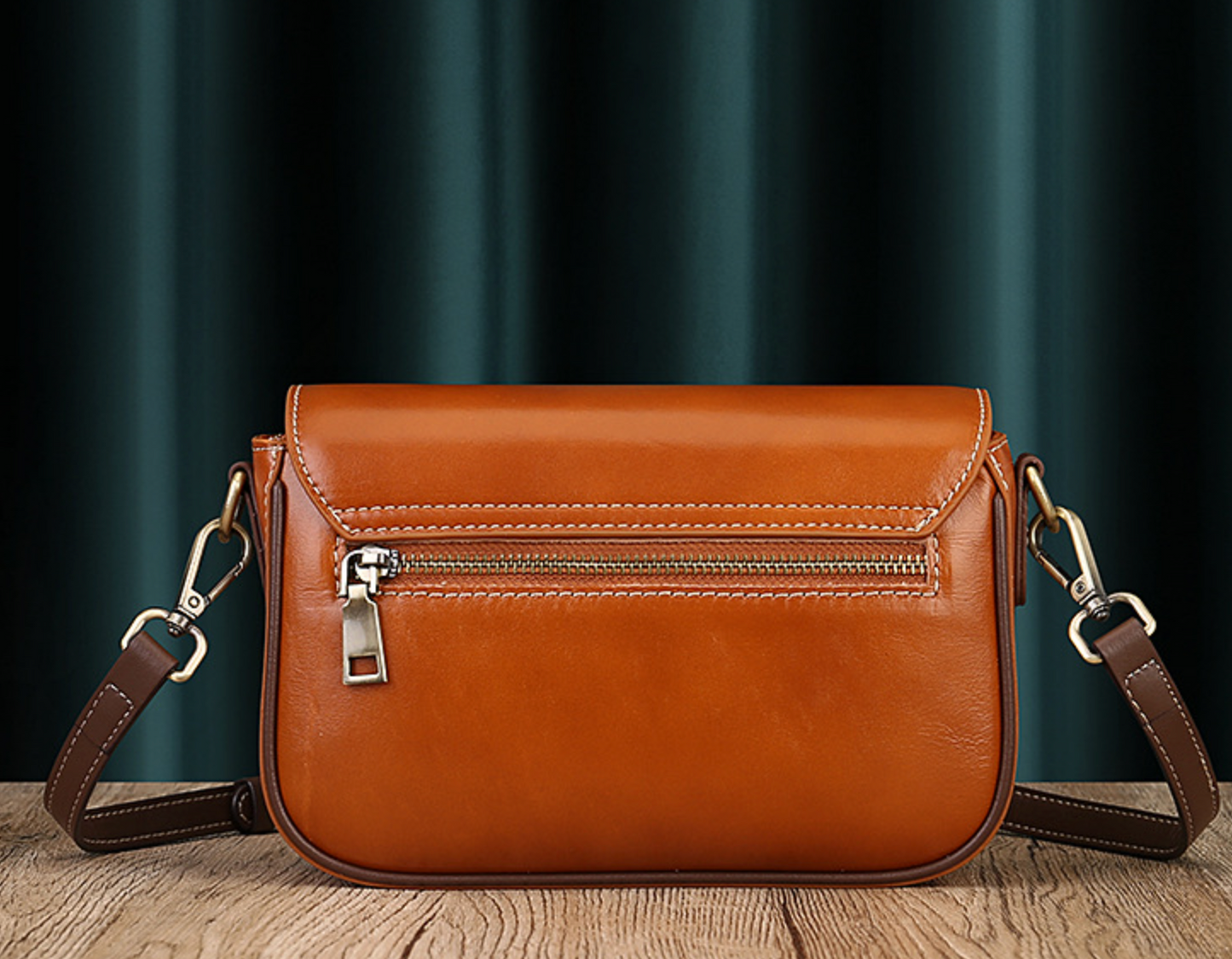 Women Retro Small Square Crossbody Messenger Purse