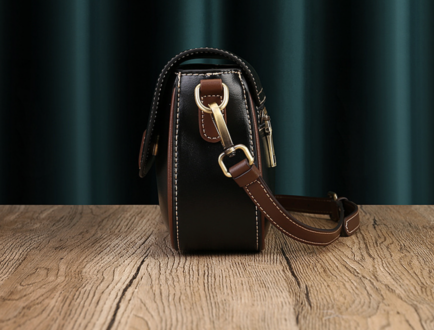 Women Retro Small Square Crossbody Messenger Purse
