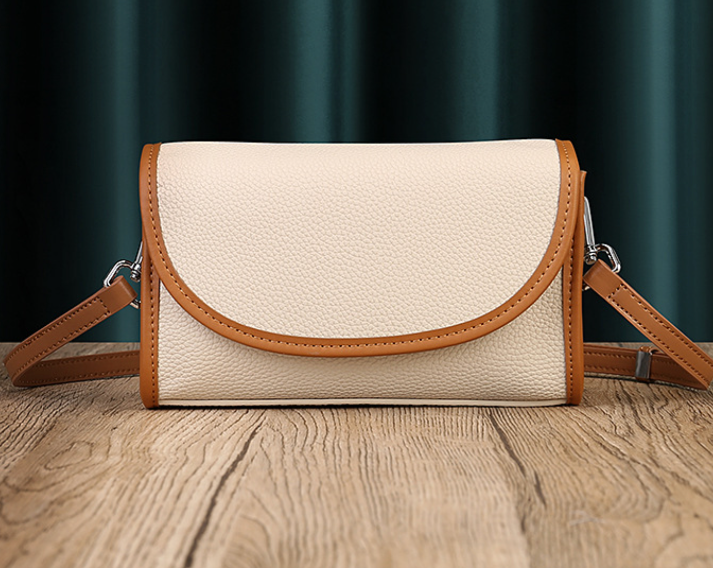 Women’s Genuine Leather Pillow Bag Crossbody