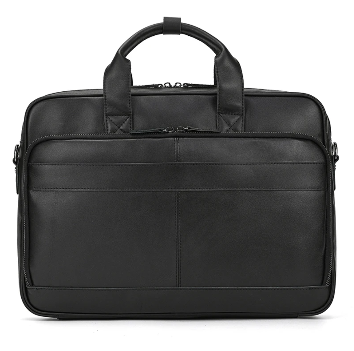 Retro Genuine Leather Laptop Bag 15.6 Inch