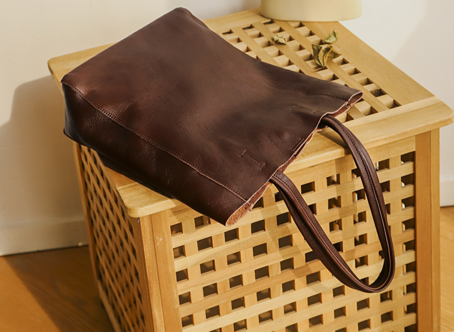 Women’s Leather Shoulder Tote Bag Commuter Purse