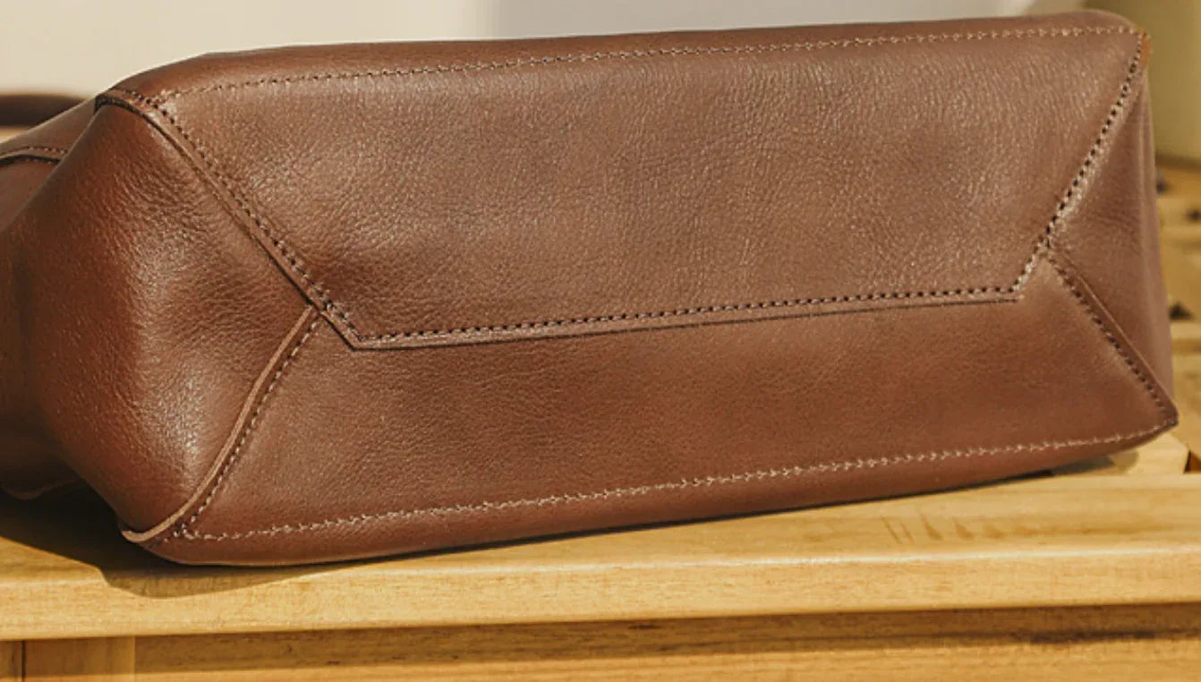 Women’s Leather Shoulder Tote Bag Commuter Purse