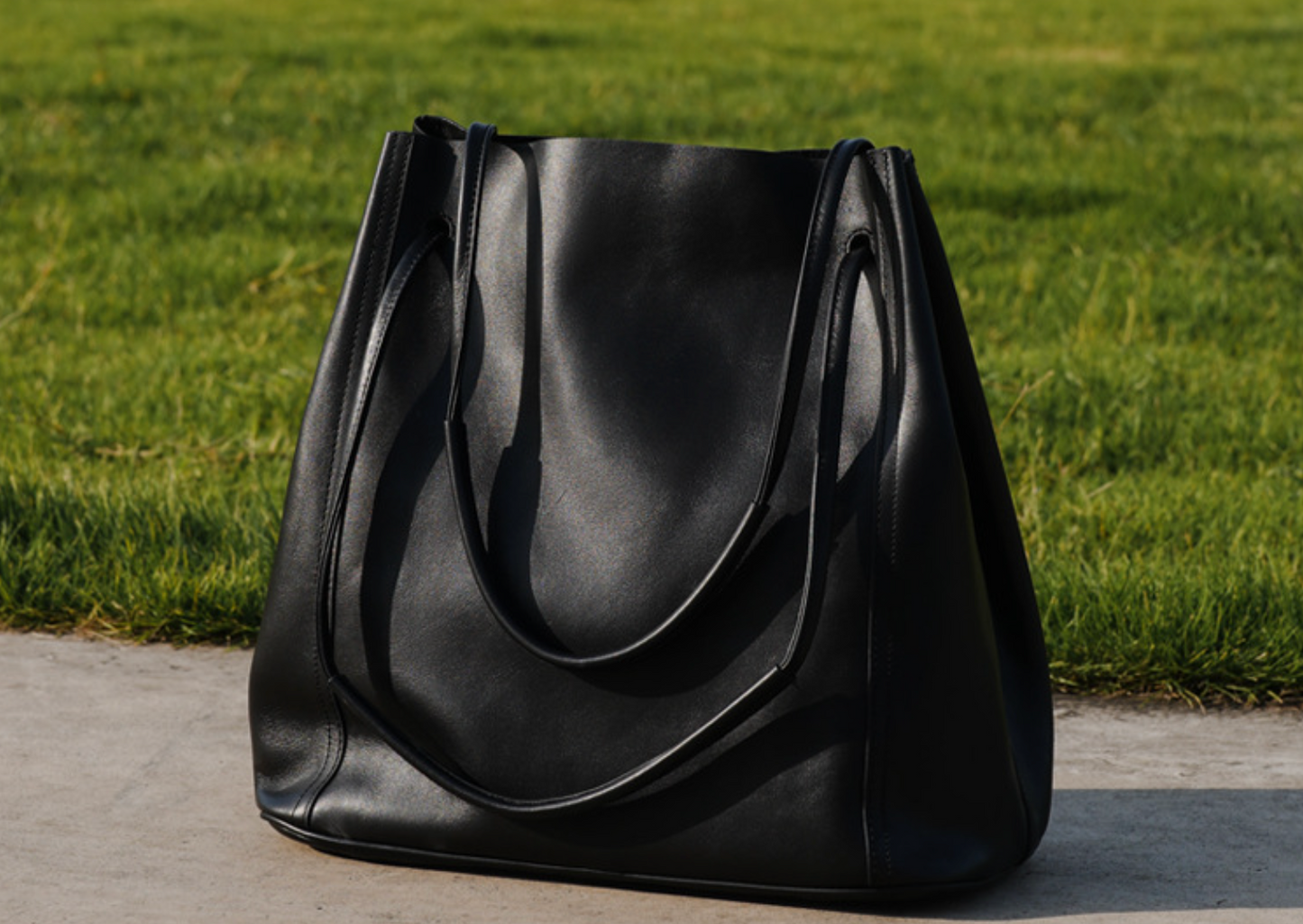Vintage Women Leather Tote Bag Bucket Purse