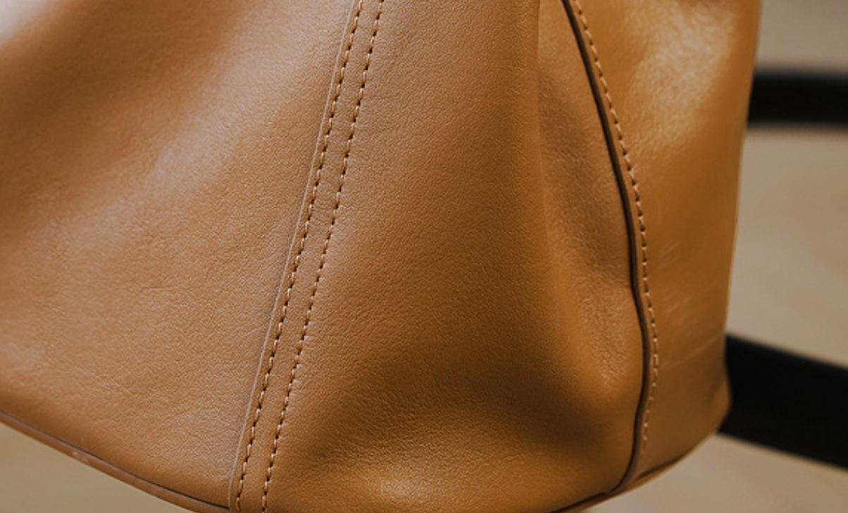 Vintage Women Leather Tote Bag Bucket Purse