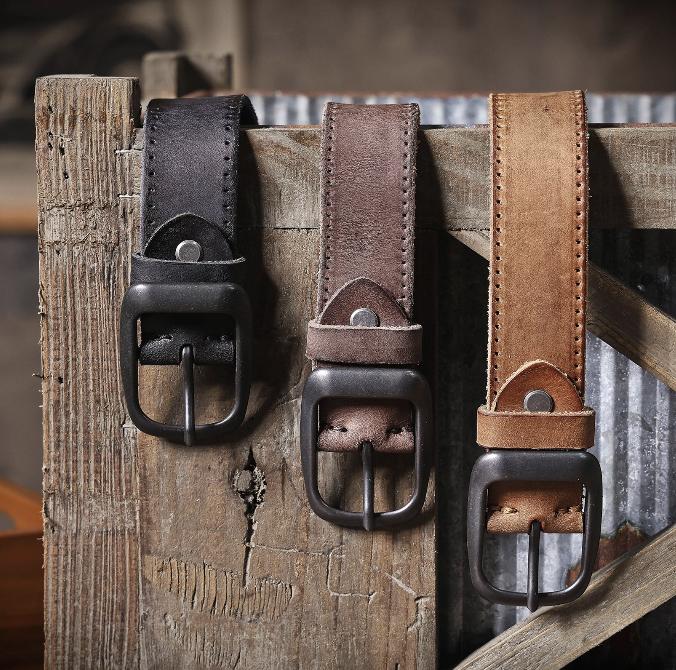 Genuine Italian Leather Men’s Belt