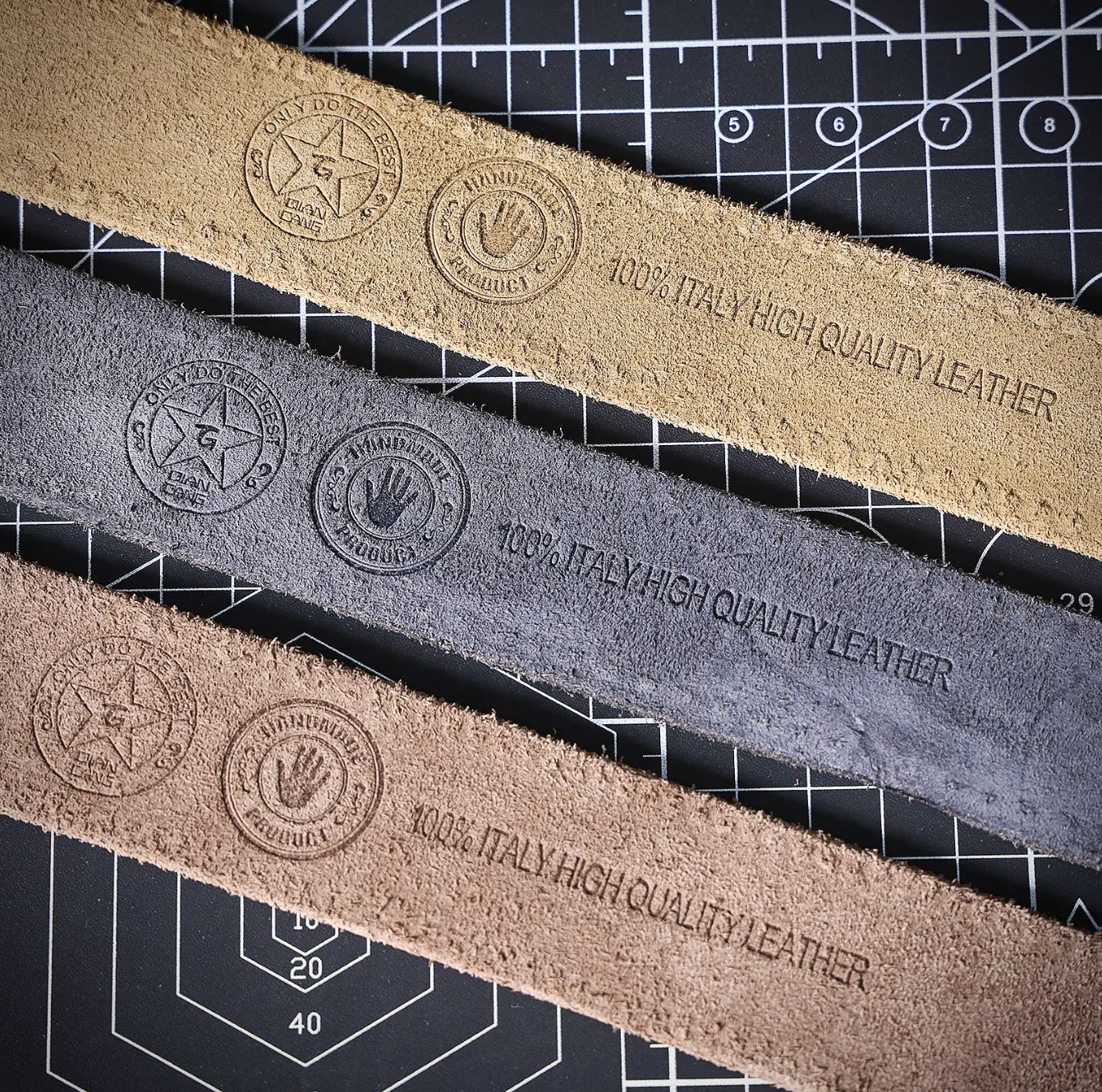 Genuine Italian Leather Men’s Belt