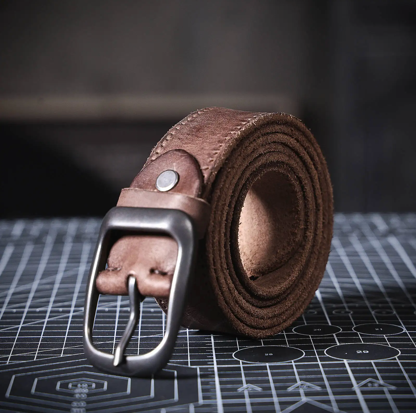 Genuine Italian Leather Men’s Belt