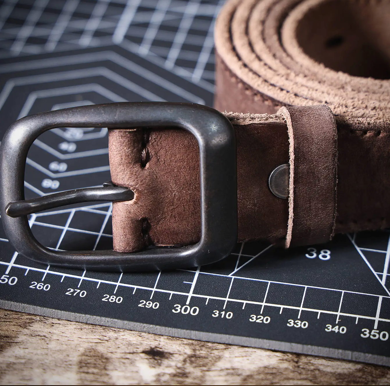 Genuine Italian Leather Men’s Belt
