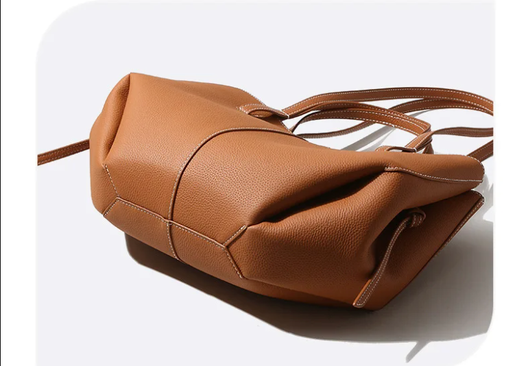 Women’s Genuine Leather Shoulder Tote Bag