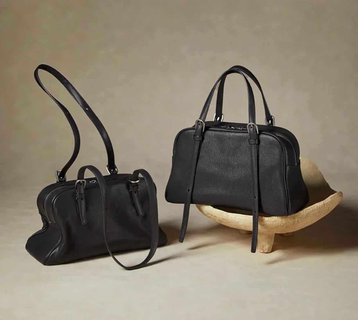 Over the Shoulder Leather Handbag For Women