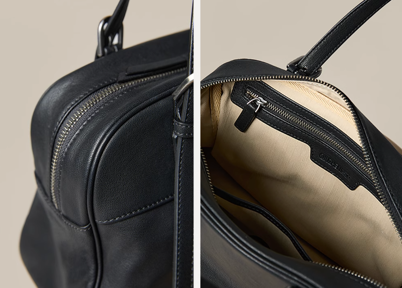 Over the Shoulder Leather Handbag For Women