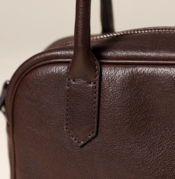 Women Leather Messenger Crossbody Office Bag