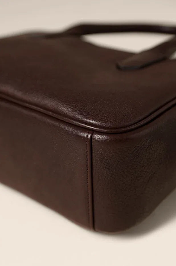 Women Leather Messenger Crossbody Office Bag