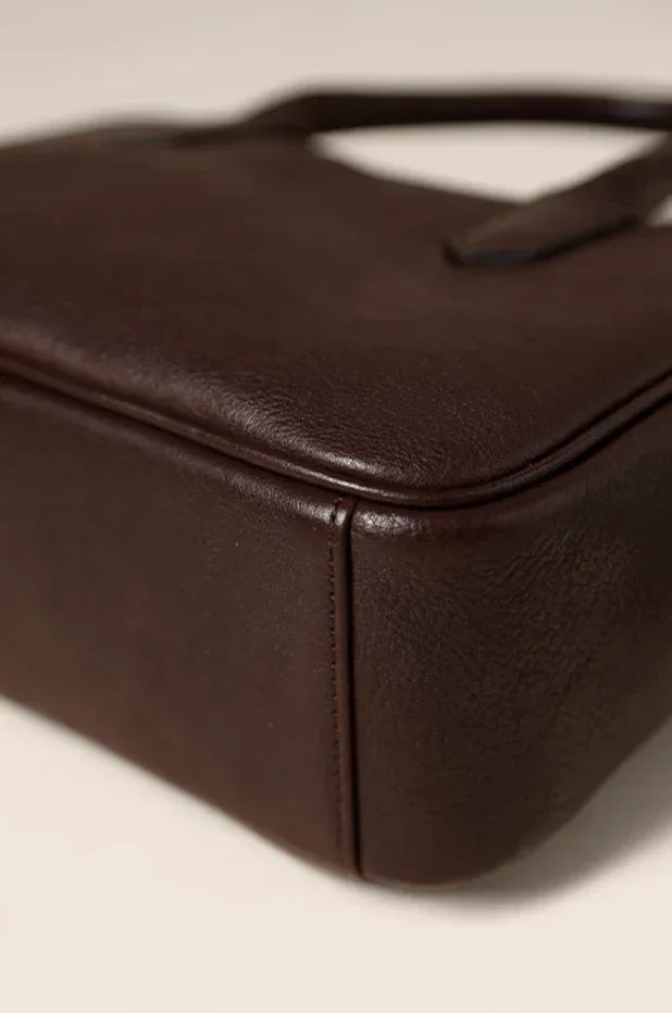 Women Leather Messenger Crossbody Office Bag