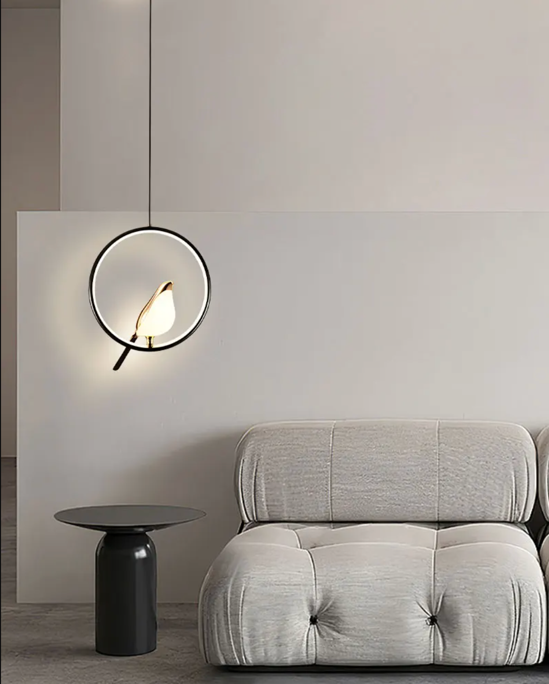 Magpie Bird LED Pendant Lamp Ceiling Chandelier