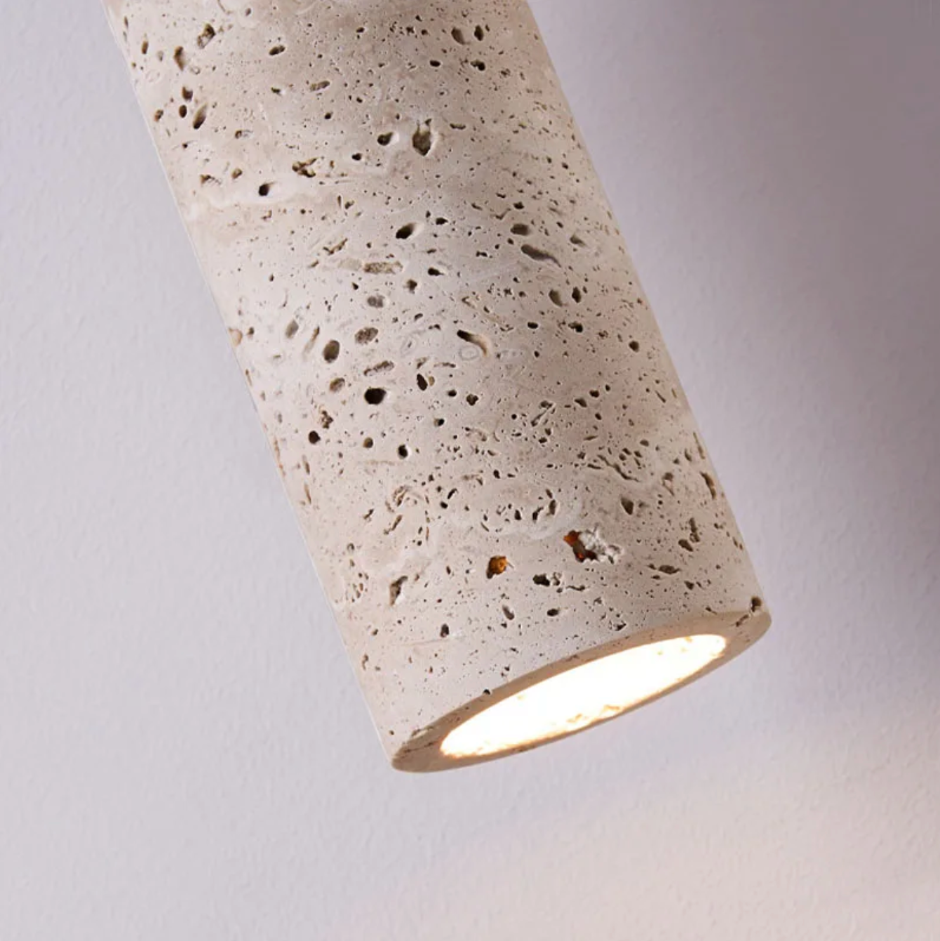Japanese Wabi Sabi Stone Pendant Ceiling Lamp Chandelier