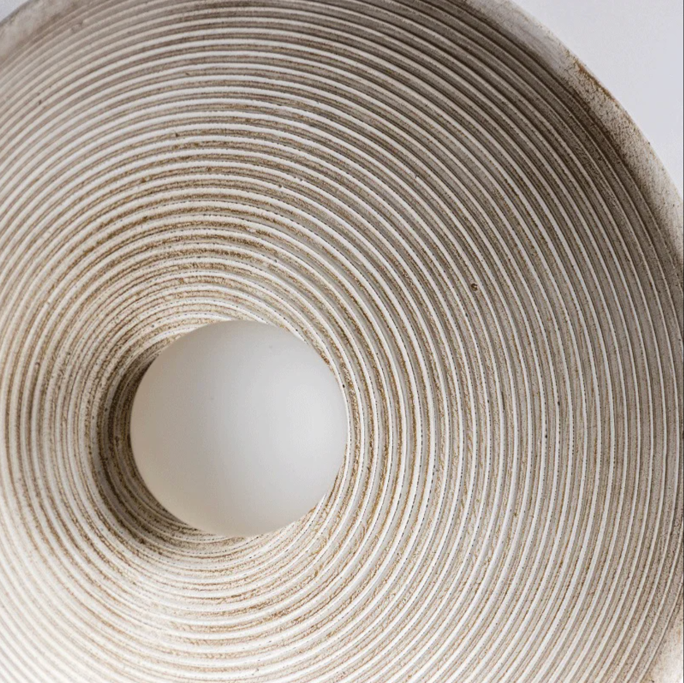 Indoor Ripple Round Wall Light for Bedroom, Living Room & Dining Room