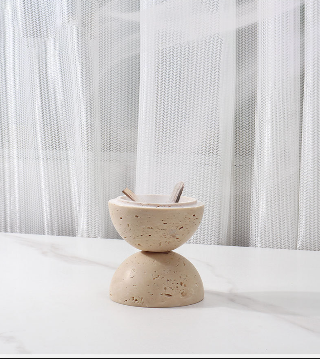 Natural Marble Aromatherapy Burner Stone Incense & Fragrance Diffuser