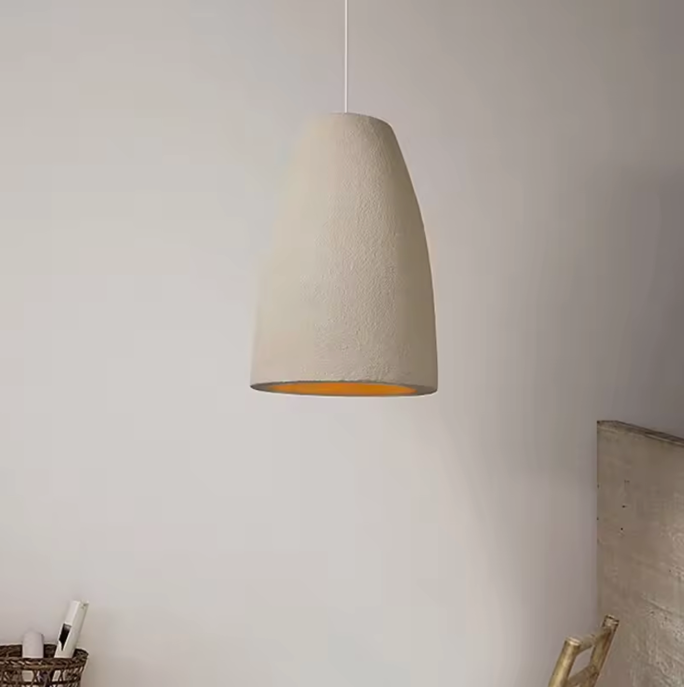 Japanese Wabi Sabi Pendant Ceiling Lamp Dining Room Chandelier