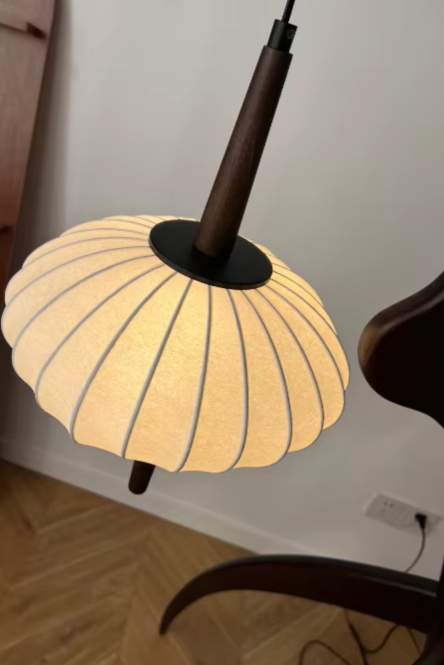 Handmade Bamboo Floor Lamp Tripod Lighting for Living Room