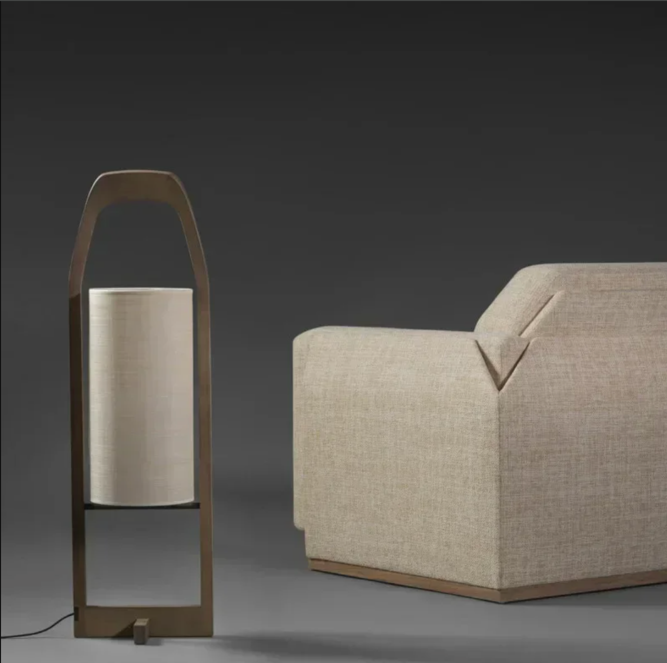 Japanese Wabi-sabi Solid Wood Table Lamp and Floor Lamp