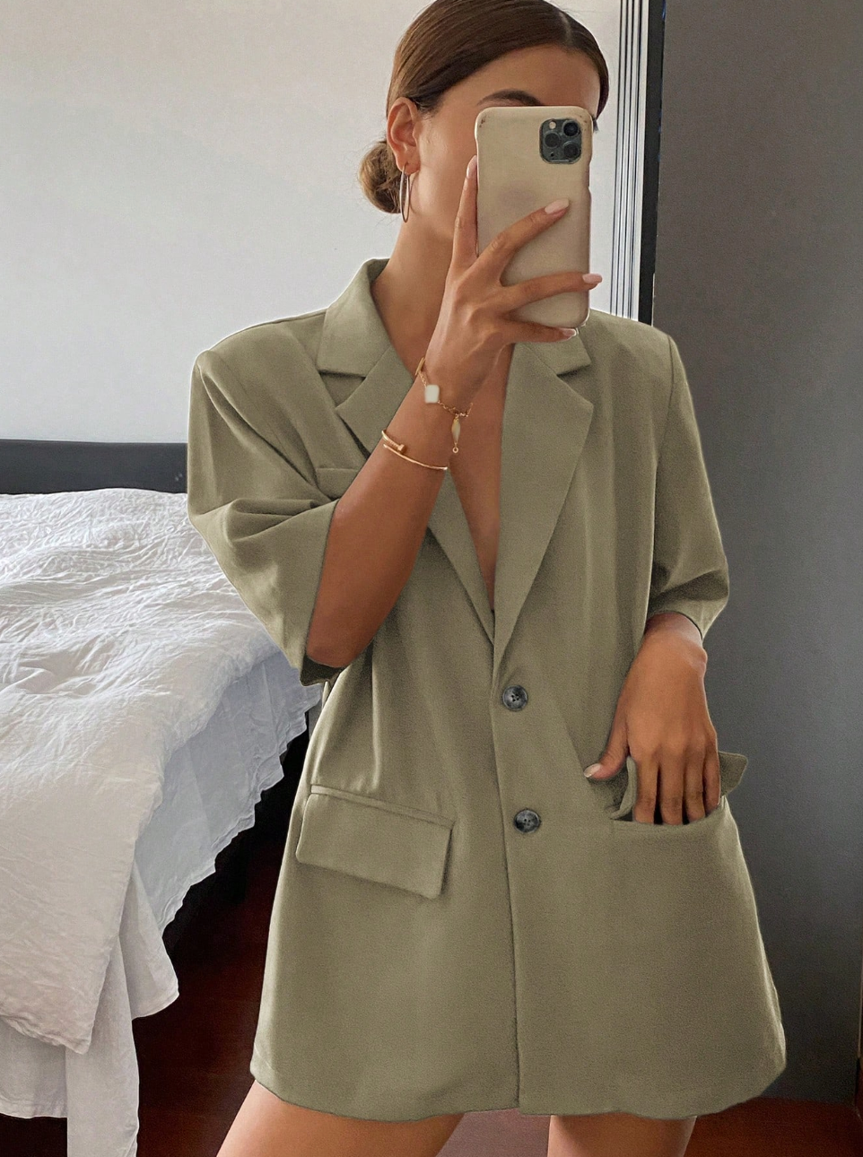 two piece outfits for women shorts and blazer