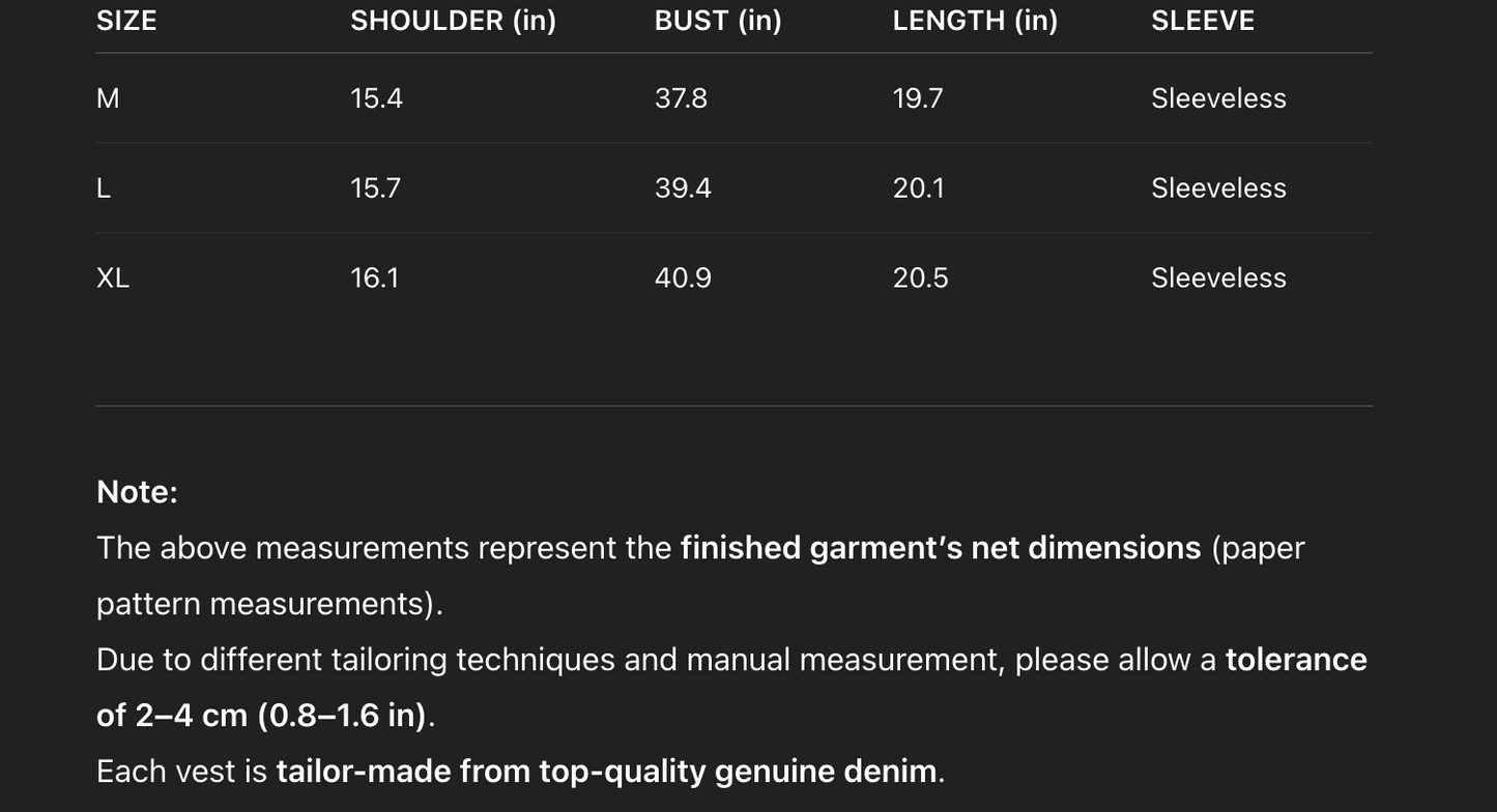 Flap Pocket Button Front Vest Denim Jacket