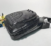 Genuine Crocodile Leather Chest Bag Sling Crossbody