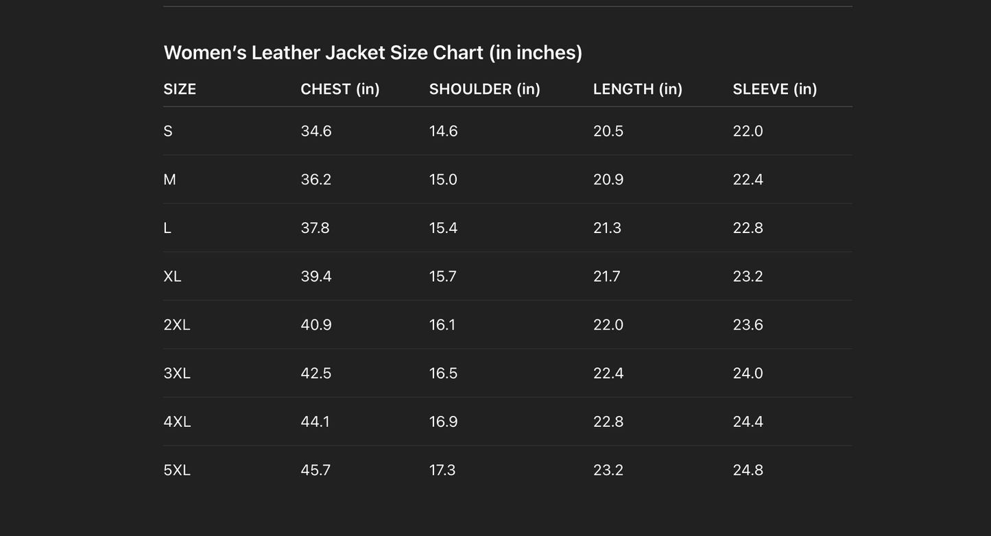 Women’s Leather Bomber Jacket Moto Style Zip Belted