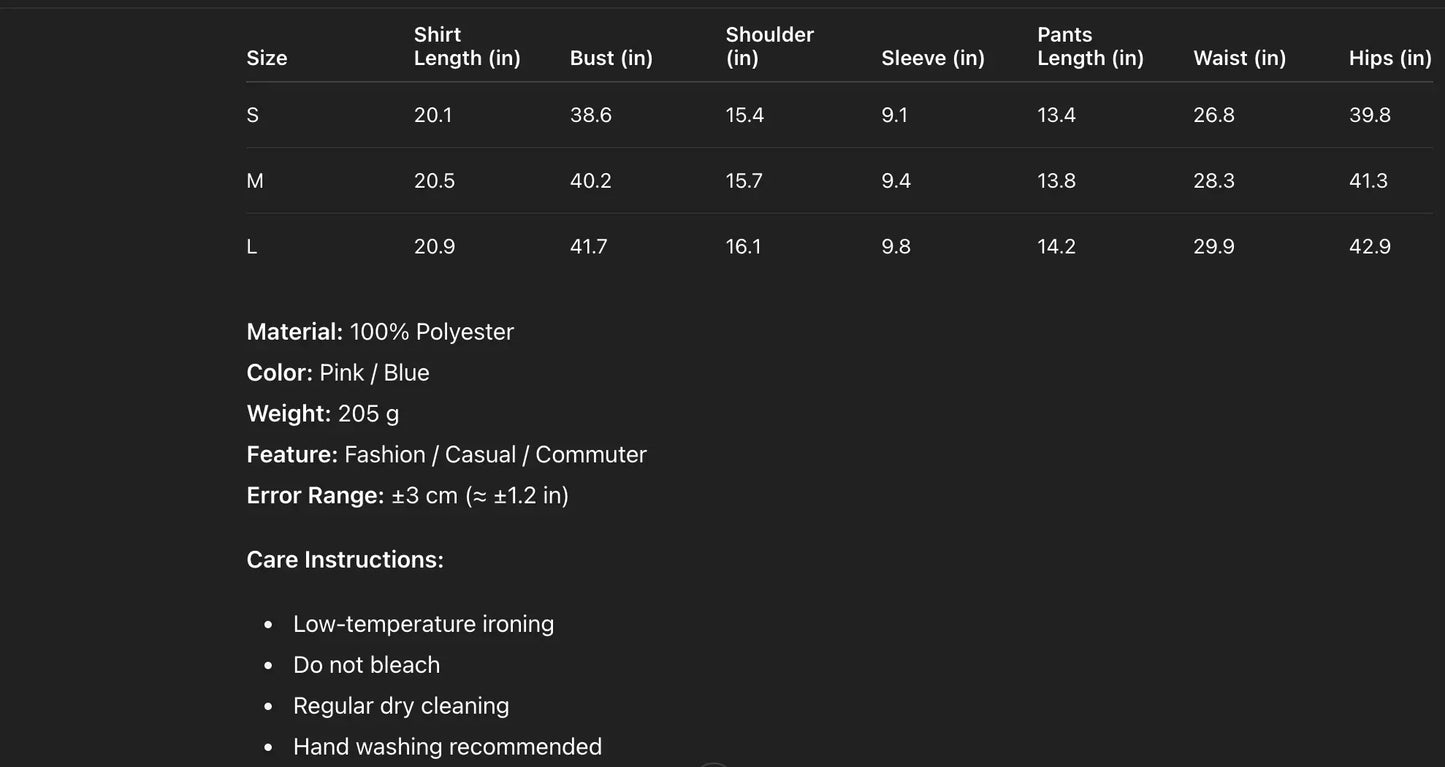 Striped Bow Embroidery Summer Two-Piece Set