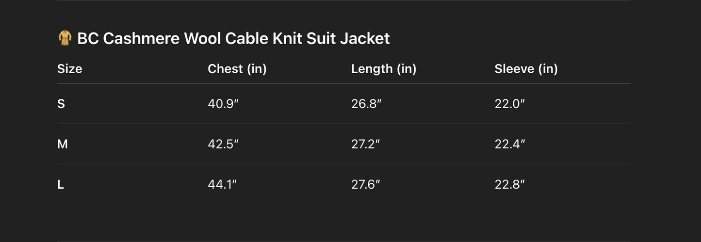 Women Cashmere Wool Double Breasted Knit Blazer