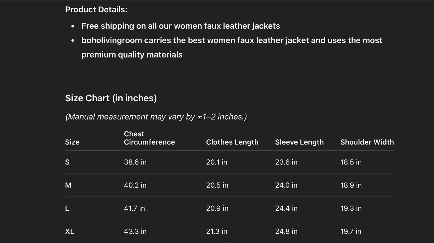 Women’s Green Faux Leather Cropped Jacket