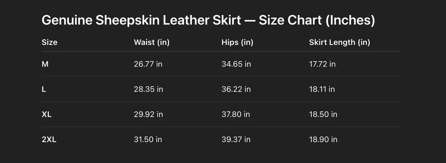 Leather Mini Skirt Black High Waisted Zip Front