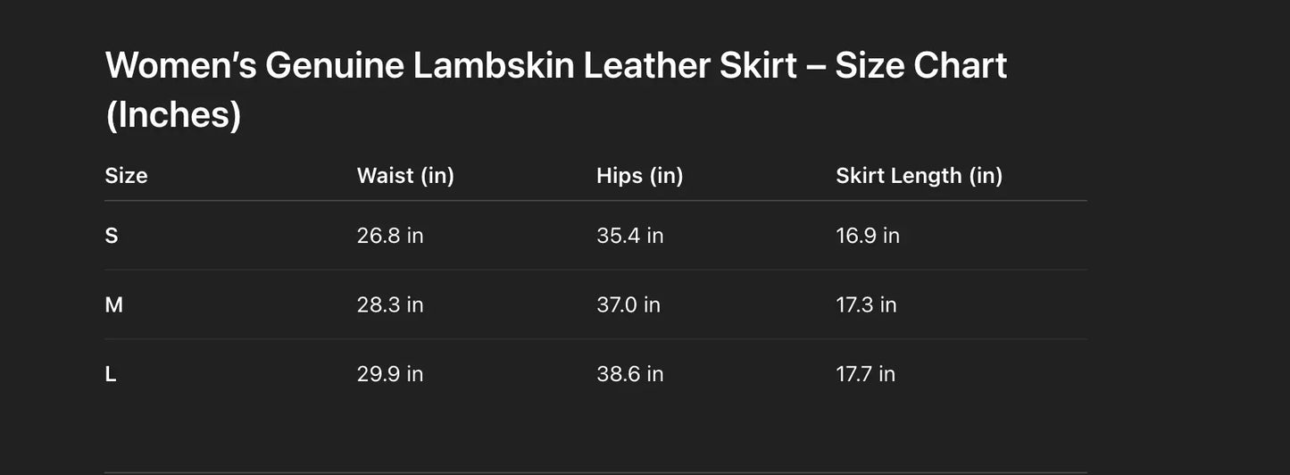 Women Off White Leather Mini Skirt With Zip Front