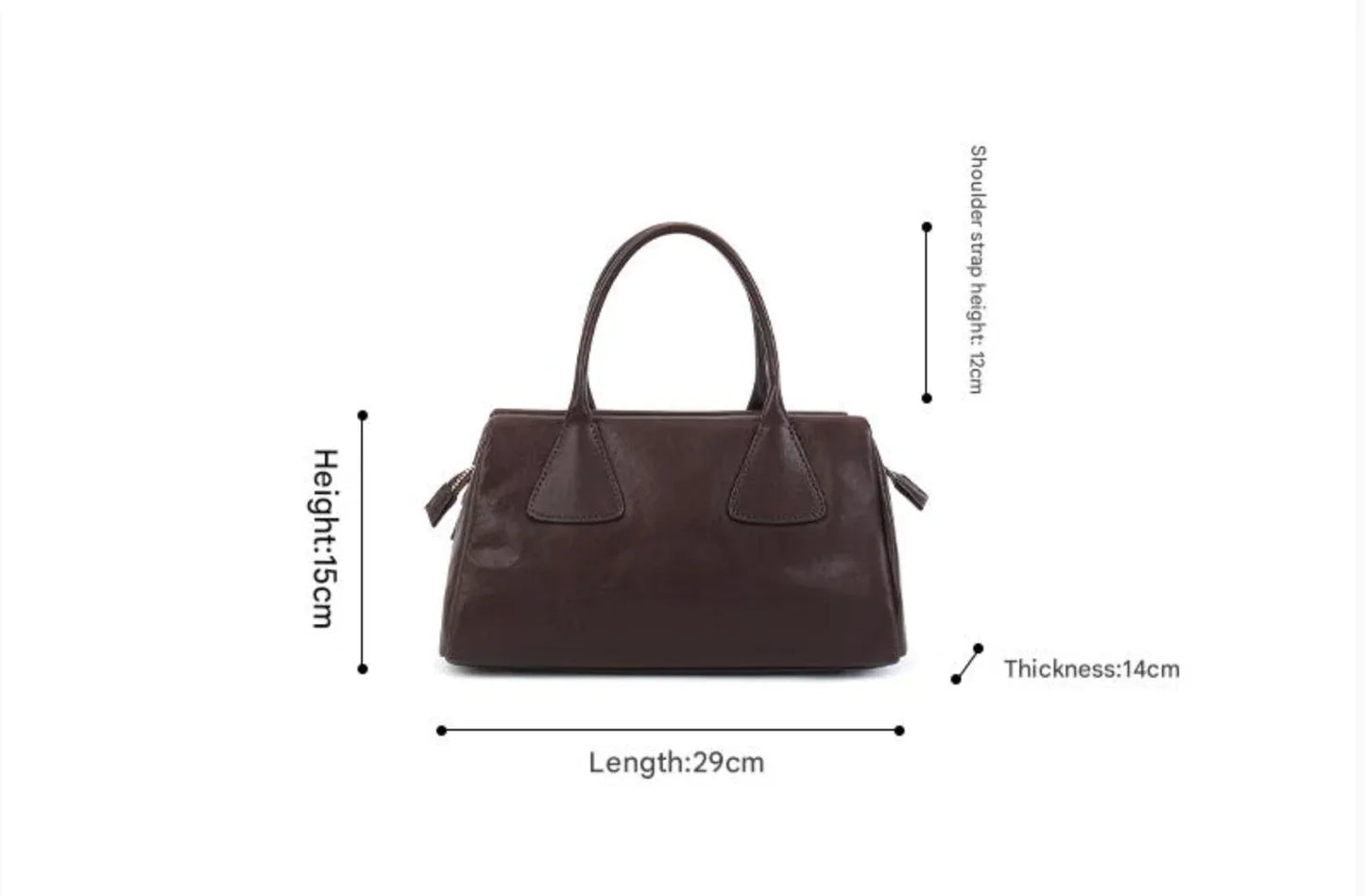 Women’s Vegetable-Tanned Leather Triangle Bag