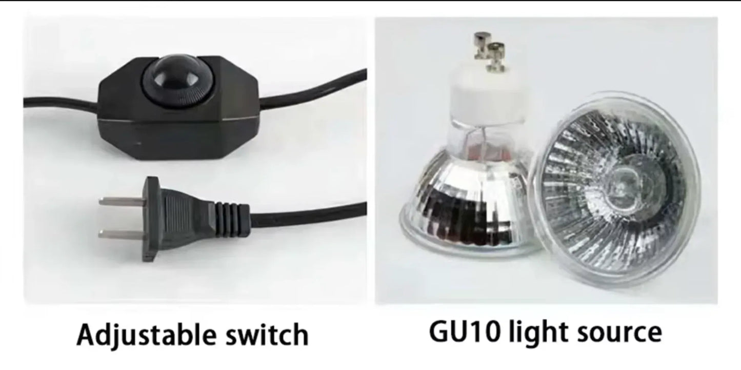 Simple dimmable candle warmer table lamp