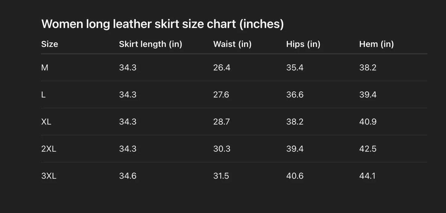 High waisted black sheepskin a line skirt