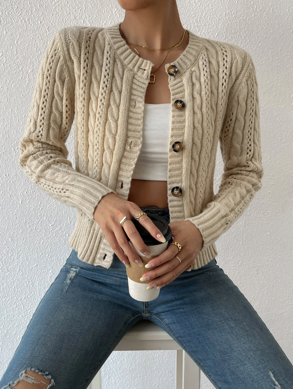 women's long sweaters cardigan top