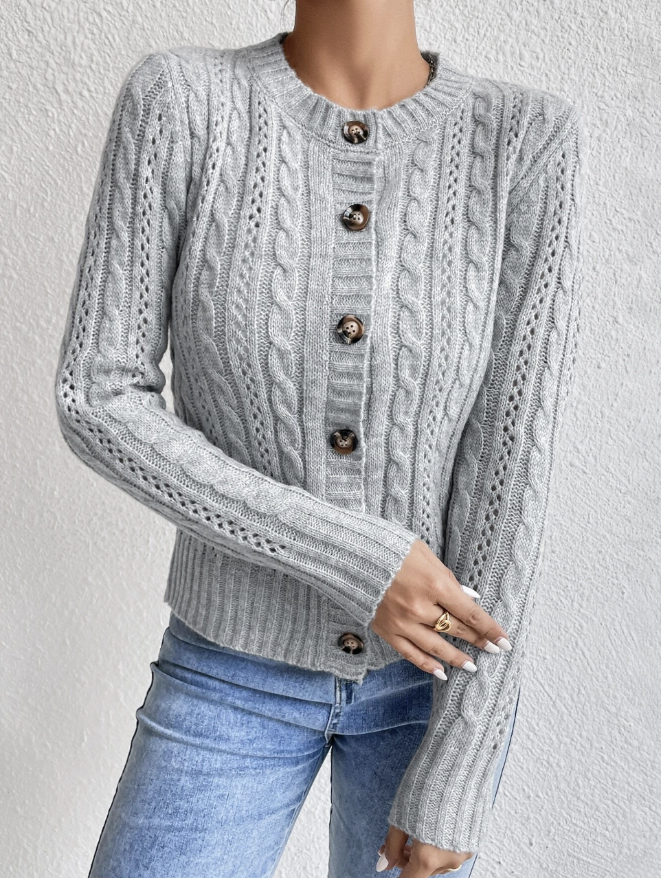 women's long sweaters cardigan top