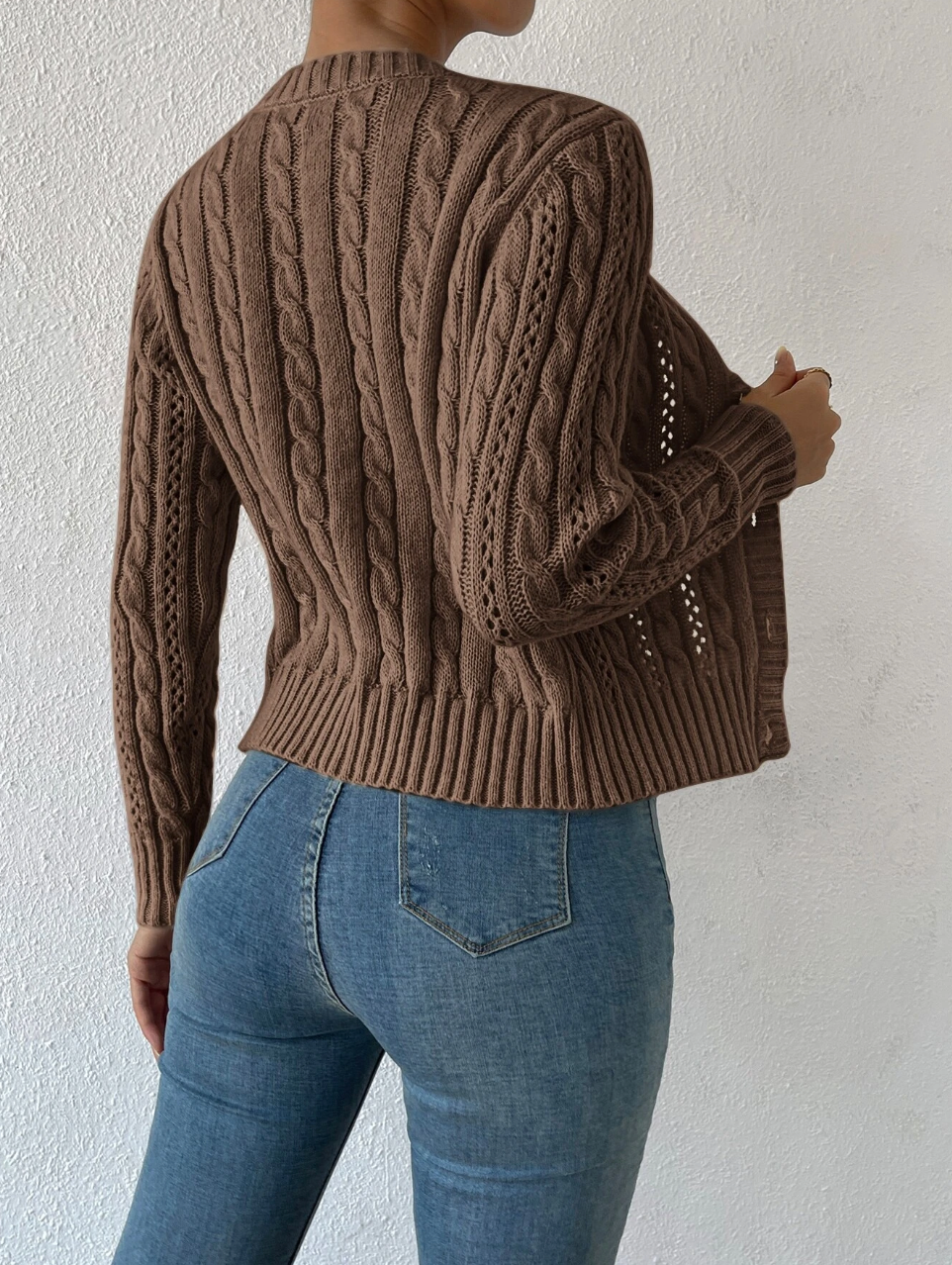 women's long sweaters cardigan top