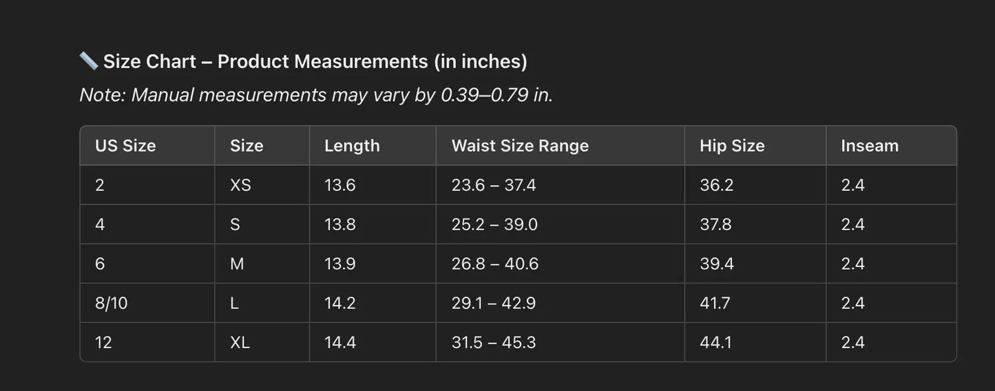 Ruffle Hem Smocked High Waist Skort for Women