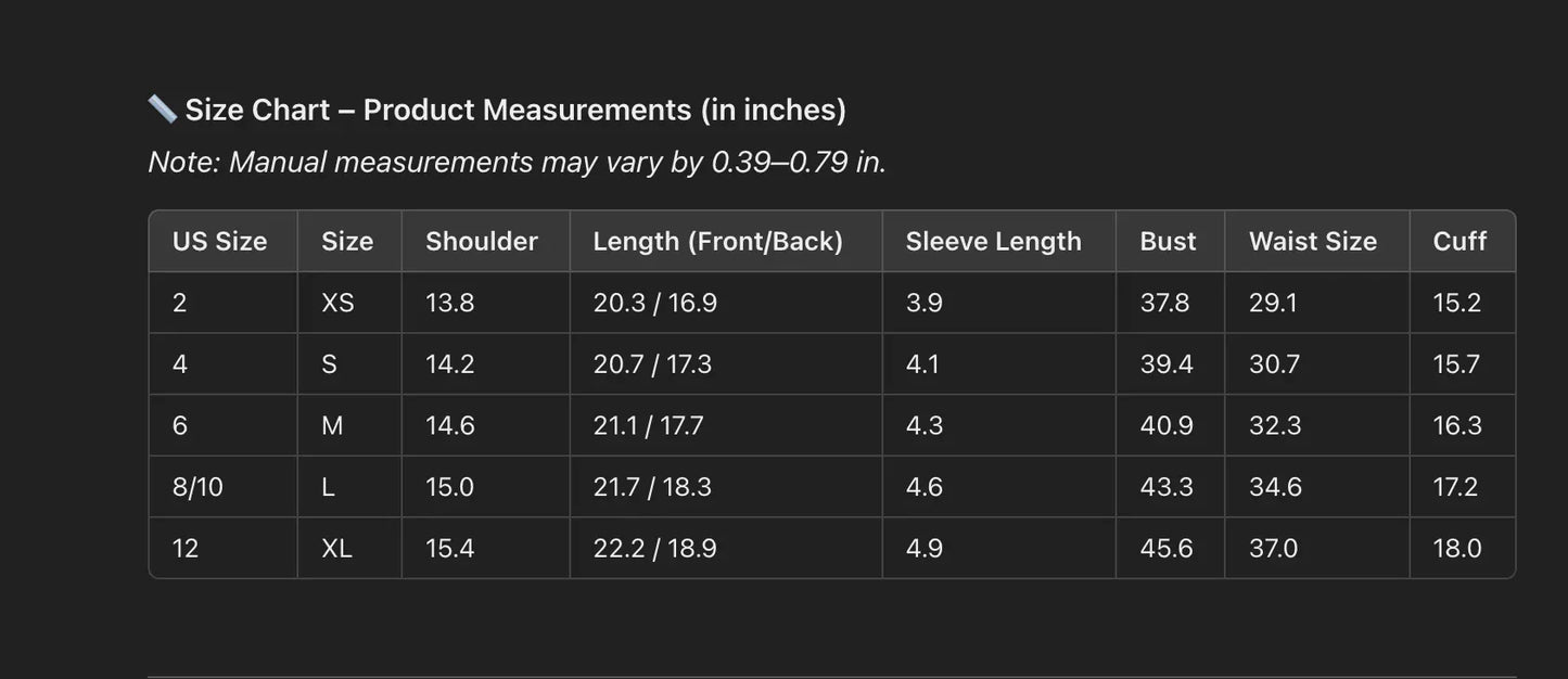 Short Sleeve Lace top