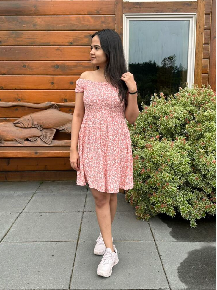 Summer Beach Off Shoulder Dress