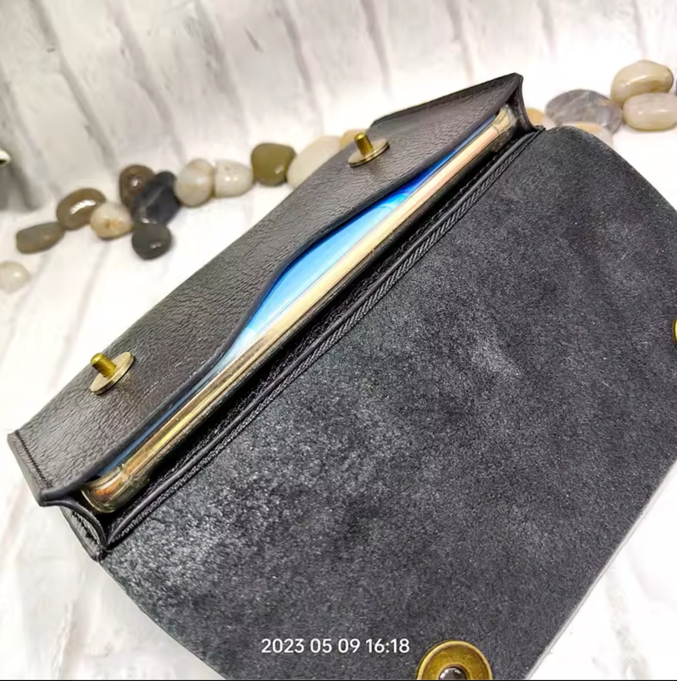 Genuine Leather Phone Case Holster Waist Bag