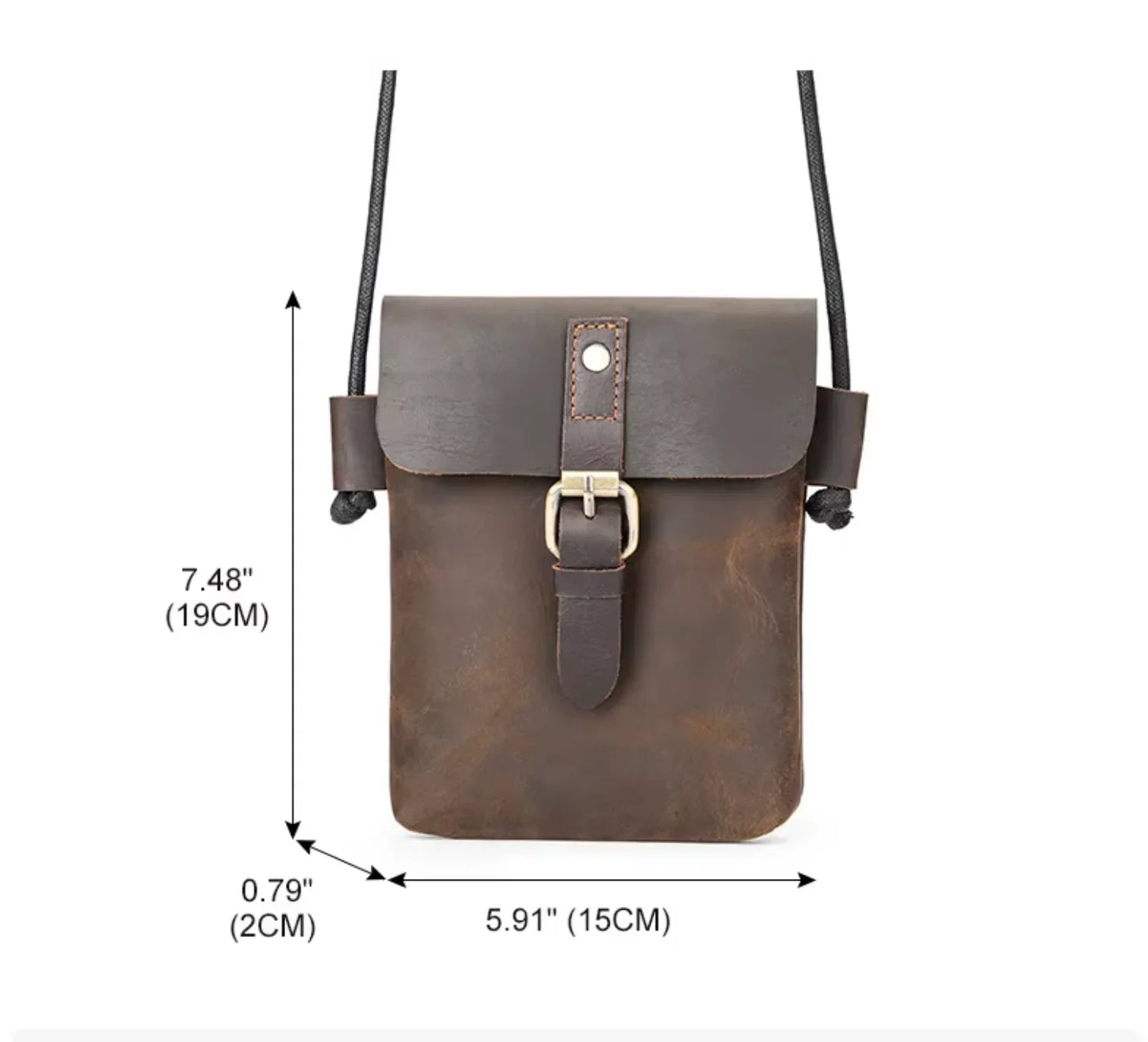 Leather Crossbody for Everyday Carry