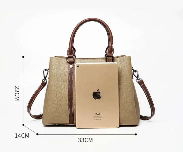 women leather cross over purse handbag