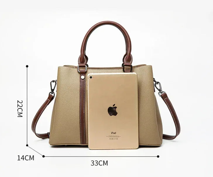 women leather cross over purse handbag