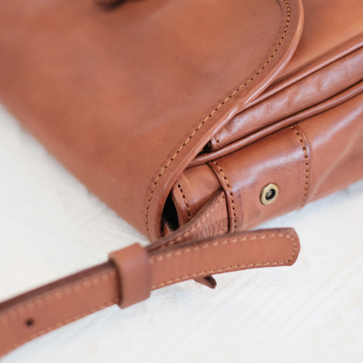 genuine leather women crossbody sling bag
